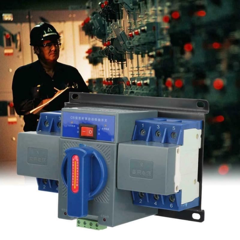 63A 3P Dual Power Automatic Transfer Switch 3P Automatic Transfer Switch