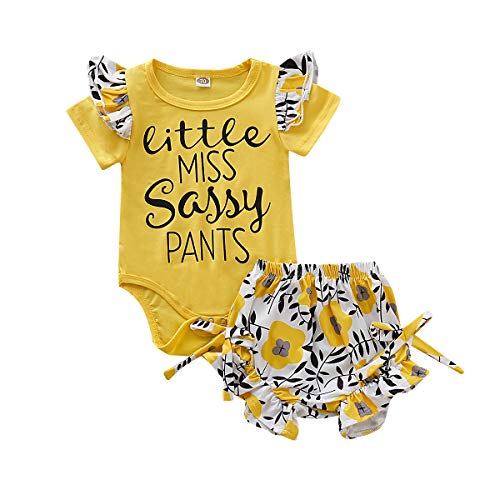 Toddler Girl Outfit Baby Girl Clothes Ruffle Long Sleeve Shirt Floral Pants Set Fall Winter Clothes 6-12 Months