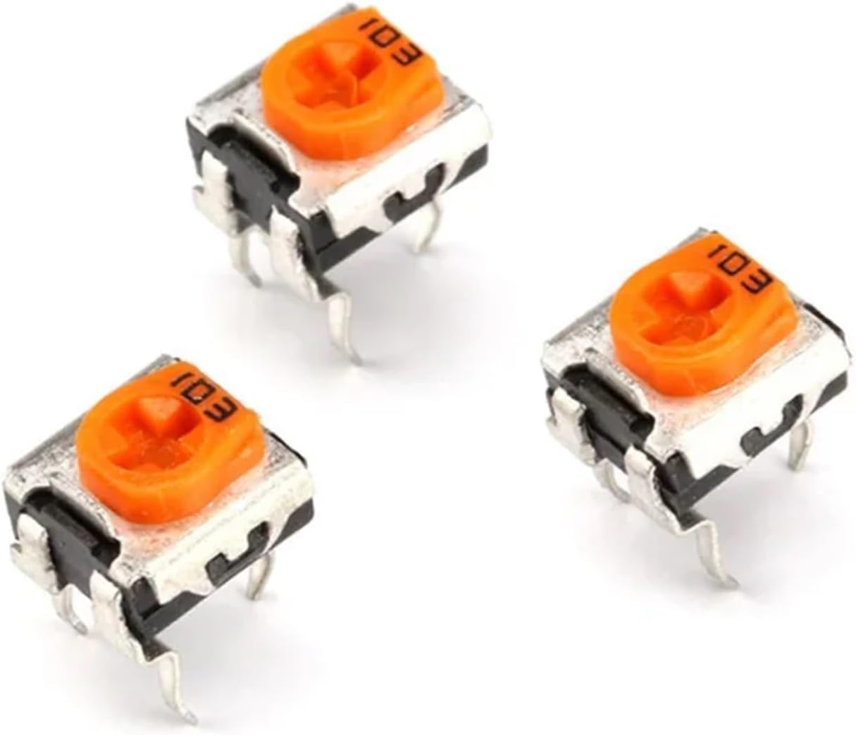 20PCS WH06-2C Trimmer Potentiometer Variable Resistors WH06 1K 2K 5K 10K 20K 50K 100K 200K 500K 1M 100 200 500 Ohm(2K Ohm)