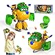 Super Wings Transforming Flugzeug Super Iron Donnie ca. 12,7 cm große mit Superbällen, Verwandelbares Spielzeug-Flugzeug und Roboterfigur für Kinder ab 3 Jahren Jungen Mädchen