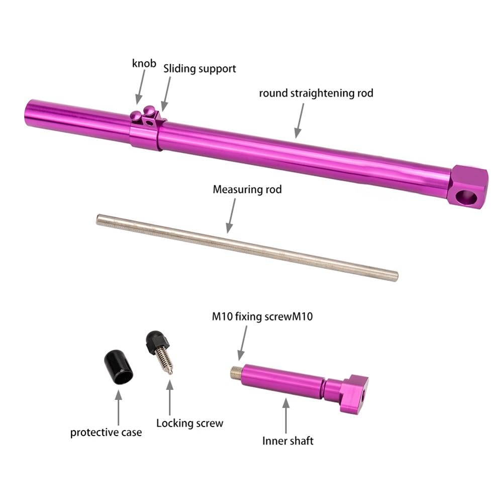 QOXEZY Road for Bike - Herramienta de alineación de palanca de control doble, ajuste simétrico izquierdo y derecho para palancas de freno y cambios, herramienta reguladora de altura horizontal