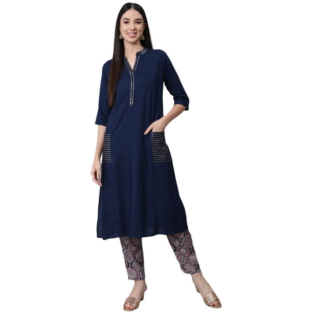 Anubhutee womens Kurta with Trouser Set