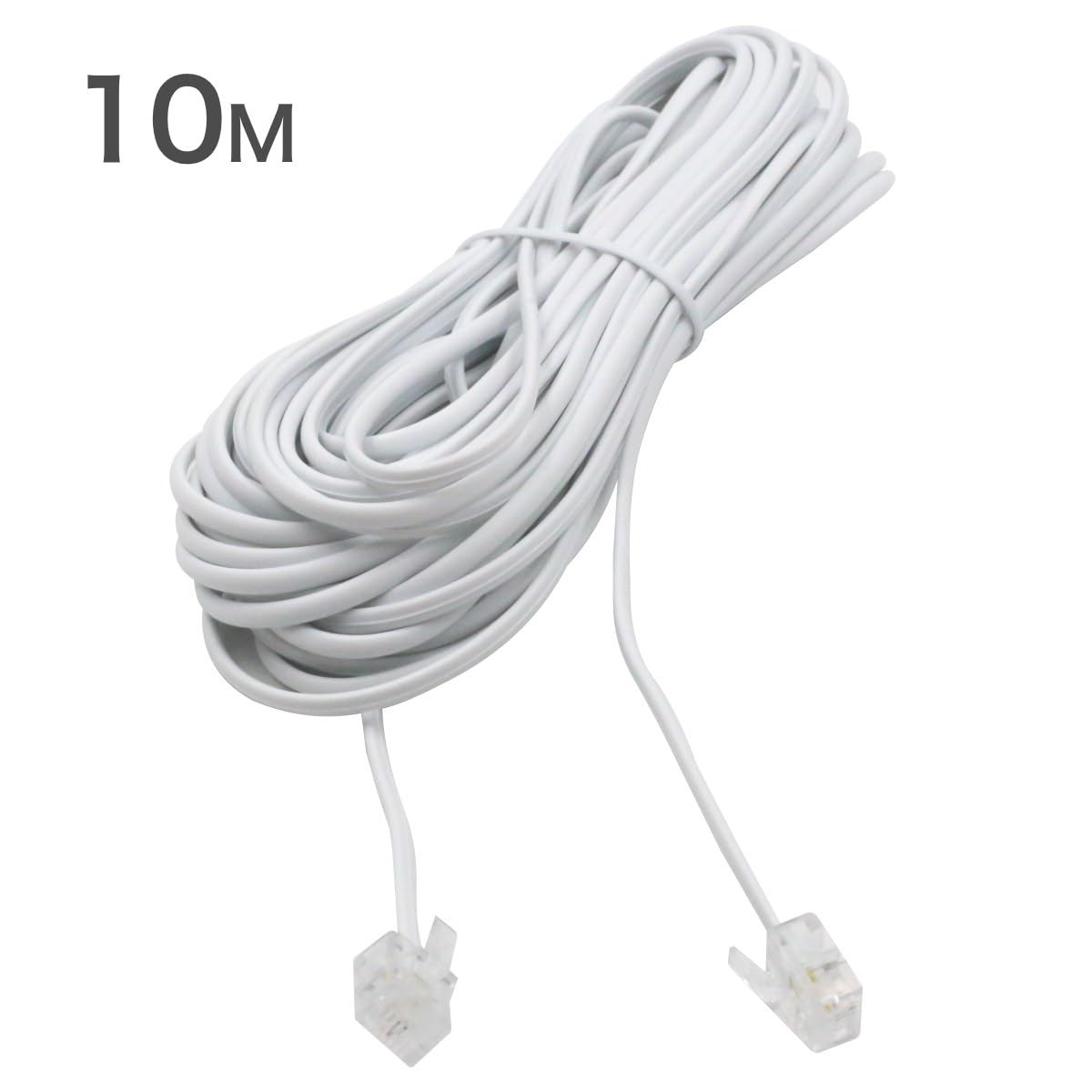 RUITEXUN RJ11 から RJ11 電話延長ケーブル 1m Amazon | RUITEXUN 電話延長ケーブル 5フィート/1.5m 電話モデム