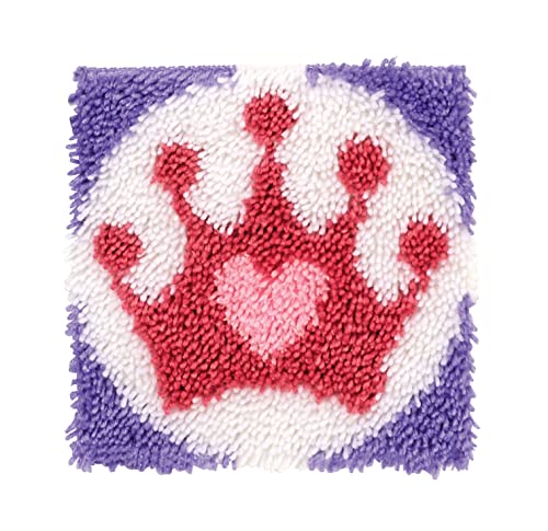 Image of Wonderart Latch Hook Yarn, Princess Crown