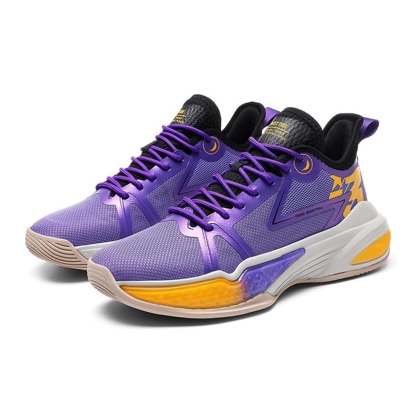 Zapatillas de baloncesto antideslizantes para evitar lesiones de hombre