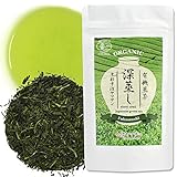Green Tea Sencha (Fukamushi) Japanese Organic Loose Leaf Green Tea, 80g【YAMASAN】