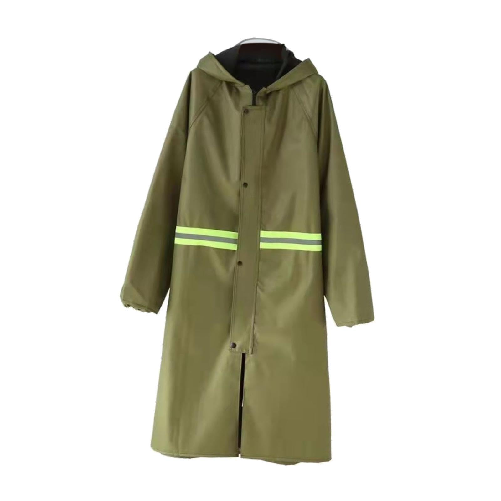 Merishopp Raincoat with Hood Lightweight Rain Coat for Trekking Outdoor Work Men Women | Clothing, Shoes & Accessories | Mens Clothing | Coats & Jackets-picture-14