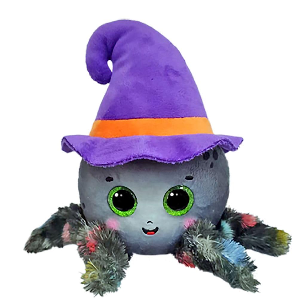 Beanie Boo Weaver the Spider with a Hat for Halloween 2025-6"