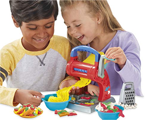 Play-Doh Kitchen Creations Super Nudelmaschine Spielset für Kinder ab 3 Jahren mit 5 Farben