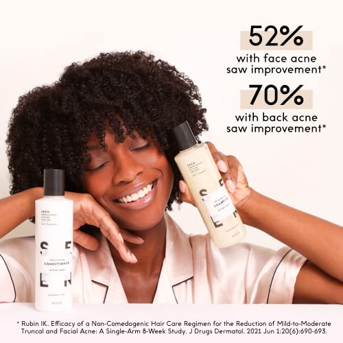 Seen Conditioner, Fragrance Free - Non-Comedogenic & Sulfate-Free Hair Conditioner- Dermatologist-Developed - Safe For Sensitive, Eczema & Acne Prone Skin #TOP4