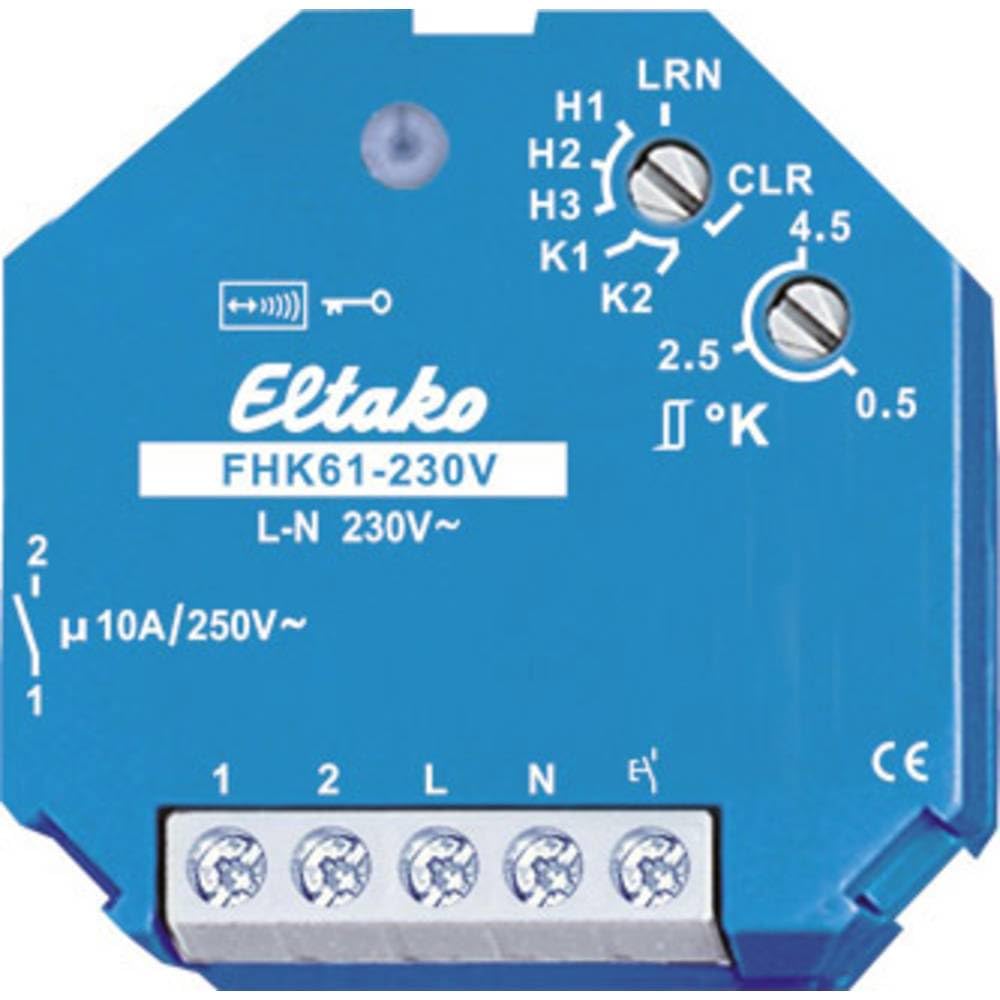 Actionneur chauffage Eltako FHK61 230V avec relais contact sec 10A