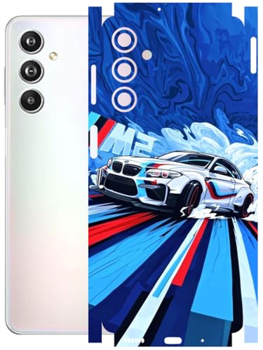 Image of AtOdds - Full Body Back Screen Guard Protector Film - Lamination Wrap Skin Sticker Compatible with Samsung Galaxy F54 (5G) | Scratchproof Matte Finish (BWM)