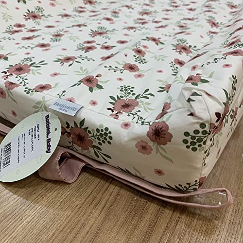 Batistela Baby Trocador anatomico floral rose