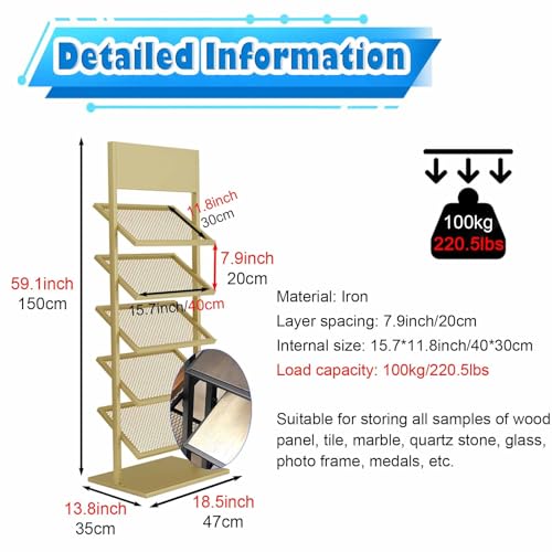 Présentoir carrelage vertical pour stocker vos lots sans casse - 8