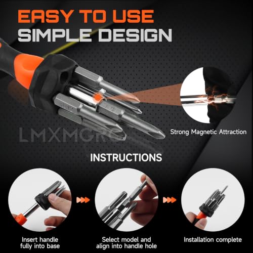 Image of 7PCS All In One Screwdriver Bits Set,Triwing Screwdriver Bits Set(50mm) Y0 Y1 Y2 Y2 Y3 Y4 Y Tip Portable Multi-Purpose Screwdriver Set for Outdoor And Daily Repair Tools