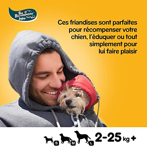 PEDIGREE SA Recomense Taty Mini Junior mit Huhn, 125 g, 6 Stück