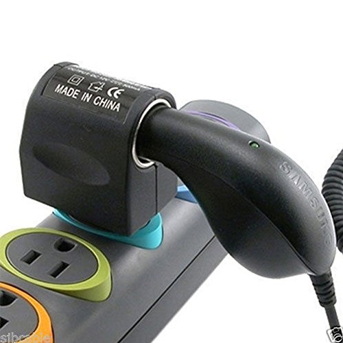 2 PACK Universal AC to DC Car and Household Cigarette Lighter Socket Adapter 110~220V Mains to 12V