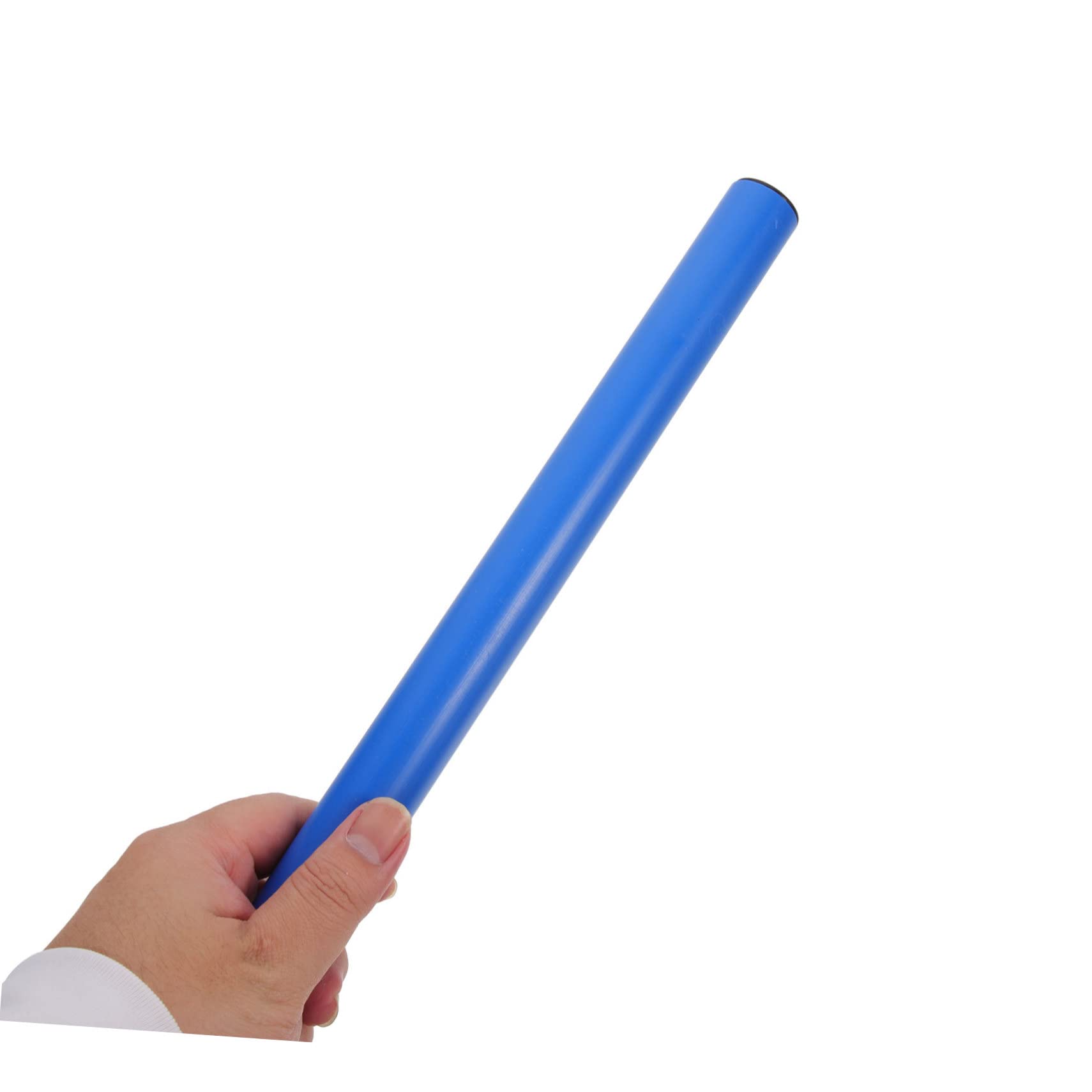 Yardwe Bâtons pour Courses de Relais Légers en Plastique 5 Pièces Design Simple et Bords Lisses pour Compétitions en Salle et Athlétisme