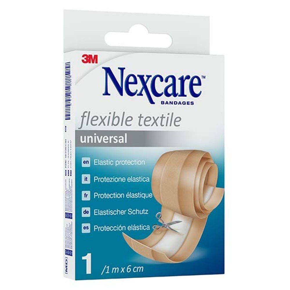 Nexcare Universal Flexible Textile Plaster, 1 m x 6 cm, 1/Pack