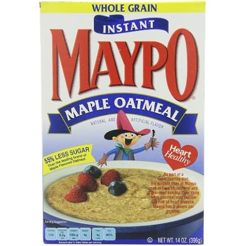 Maypo Instant Maple Oatmeal, 14-Ounce Boxes (Pack of 12) Cover