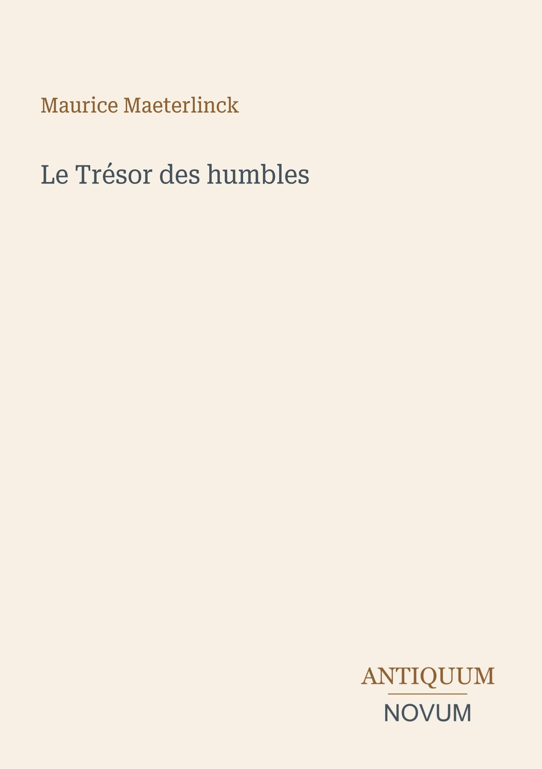 Le Trésor des humbles