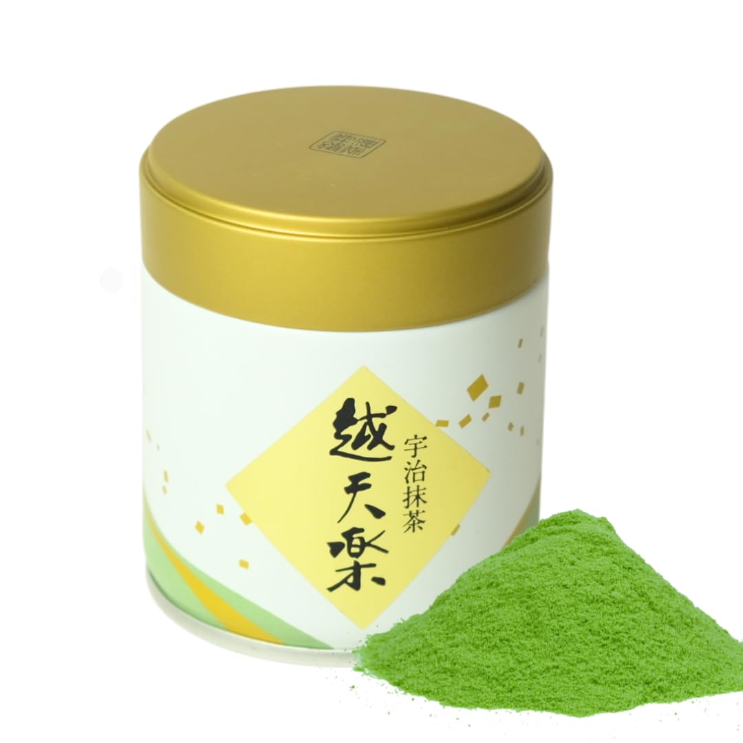Amazon | 矢野園 宇治抹茶 越天楽 40g缶 【濃茶用】 創業天保七年 京都