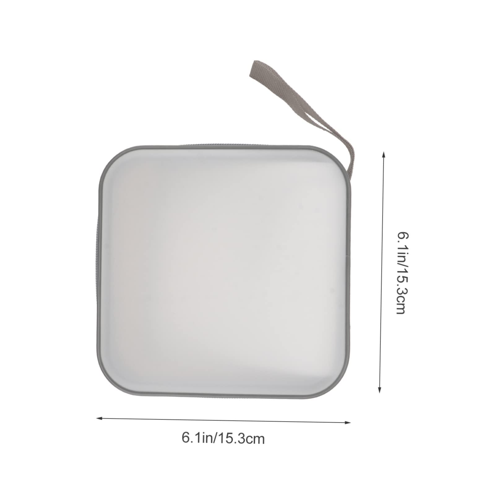 ULDIGI Capacity Disc Storage Pouch CD Dvd Organizer Case for Travel Car Home Lightweight Shock Resistant Design with Zipper Closure for Music Game