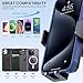 Ossvaln Cell Phone Car Mount [Upgraded - Super Suction Power] Car Holder for Phone 3-in-1 Universal Phone Holder for Car Vent Phone Mount 360° Car Holder Phone for iPhone Android Smartphones