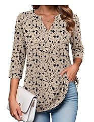 Apricot Black Floral