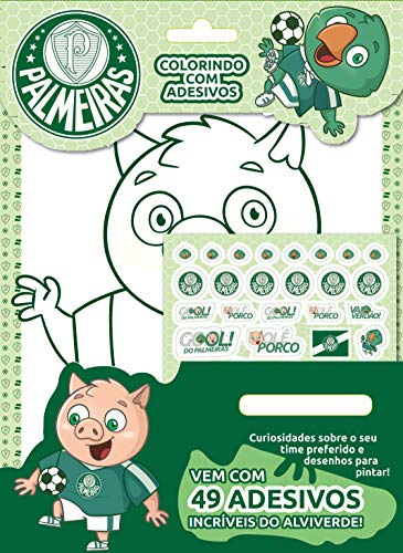 Palmeiras - Colorindo com adesivos