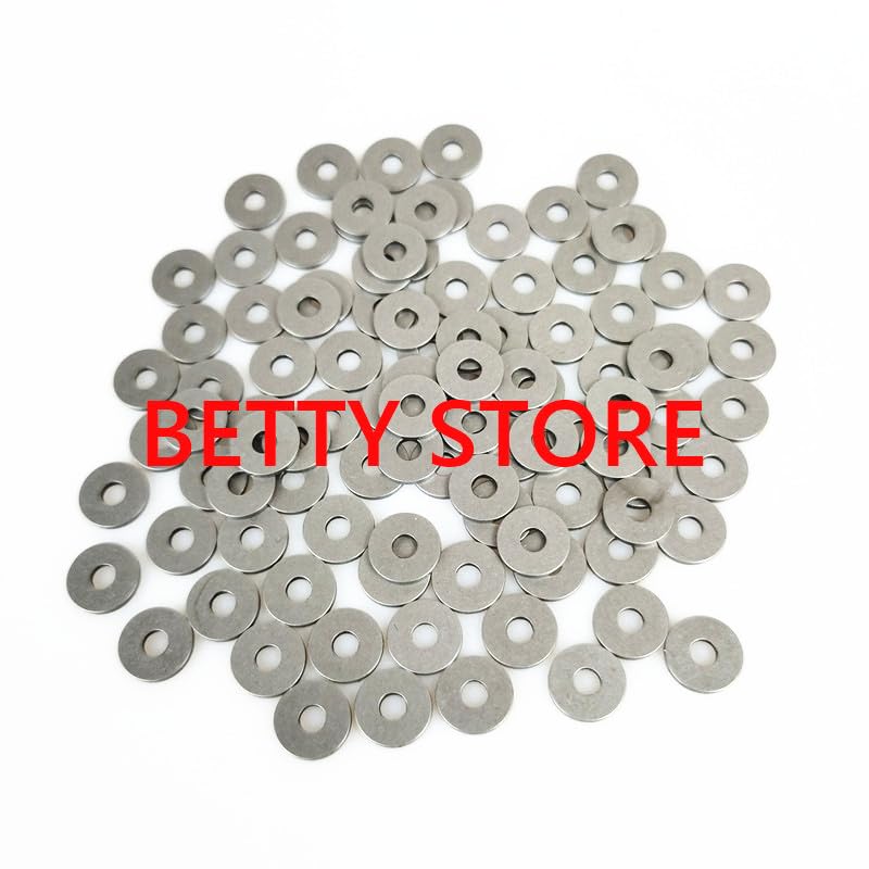 100pcs, G4 Valve Shim 295040-9440 Adjusting Shim for Injector 23670-0E010 23670-0E020, Thickness 1.13-1.20mm - (Color: Thickness 1.15mm)