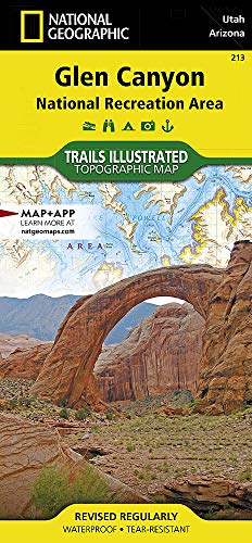 Glen Canyon National Recreation Area (National Geographic Trails Illustrated Map)