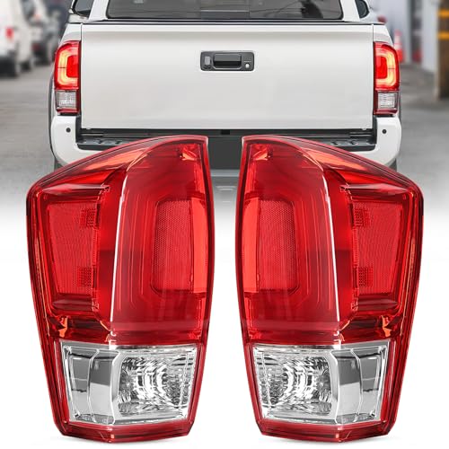 Image of Nilight Taillight Assembly Compatible with 2016 2017 2018 2019 2020 2021 2022 2023 Toyota Tacoma Rear Lamp Replacement OE Style Driver Side and Passenger Side