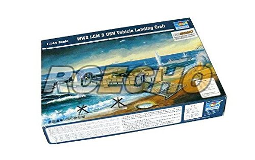 Maquette LCM3 Trumpeter 1/144 War Ship Landing Craft 00102 P0102