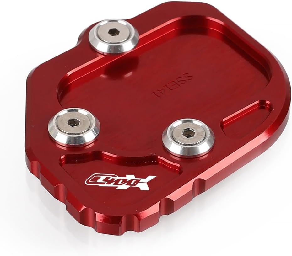 motorcycle Foot Plate Pad For B&MW C400GT C400X K51 C400 X GT C 400X 400GT 2018-2022 2020 Motorcycle Kickstand Foot Side Stand Extension Pad Support Plate