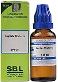 Happy heal SBL's Baptisia Tinctoria 200 Dilution 30 ml