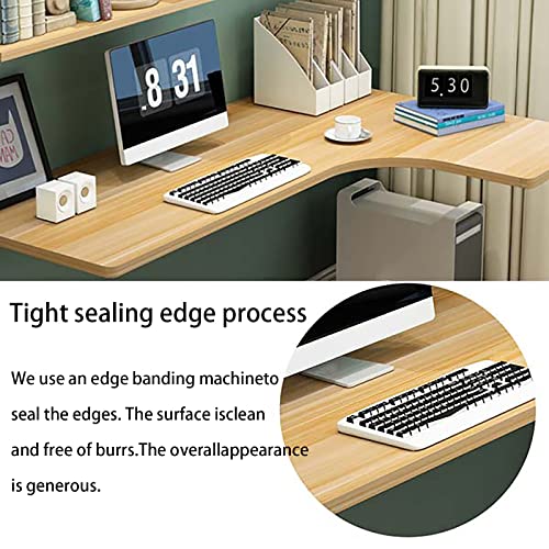 Table d'angle de type L pliante pour résoudre le manque de place dans la cuisine