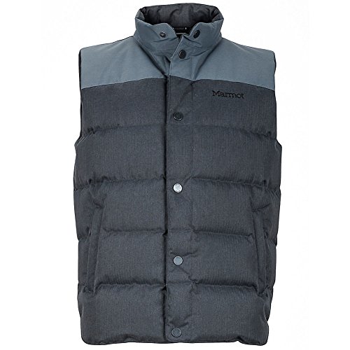 Marmot Men's Fordham Down Vest, Steel Onyx, M