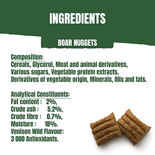 Purina Adventuros Nuggets Hundeleckerli mit Wildschweingeschmack, 90 g