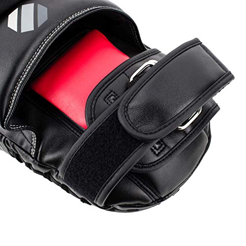 Ufc Long Curved Focus Mitts (1 Pair) Focus Mitts, Black #TOP2