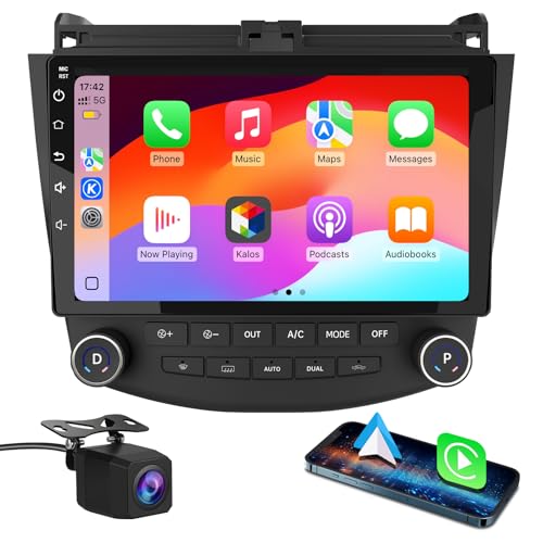 AWEAFE Car Radio Stereo Android 13 for Honda Accord 7th 2003 2004 2005 2006 2007 with Backup Camera CarPlay Android Auto