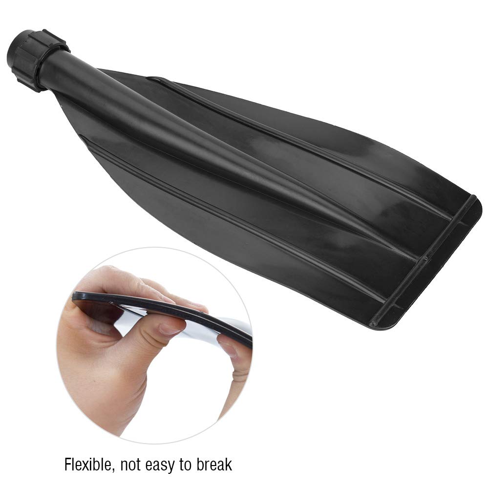 Pala per Pagaia per Canoa Kayak 1 Paio di Lame di Ricambio Durevoli Nero Accessori Barche a Remi