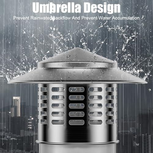 Chapeau de cheminée ventilation optimale pour rénovation de toiture - 4