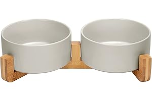 SPUNKYJUNKY Weighted Water Bowls for Cats