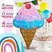 Pinatas for Kids – Fun Birthday Pinatas for Girls & Boys, Holiday Party Pinatas for Any Celebration (Ice cream)