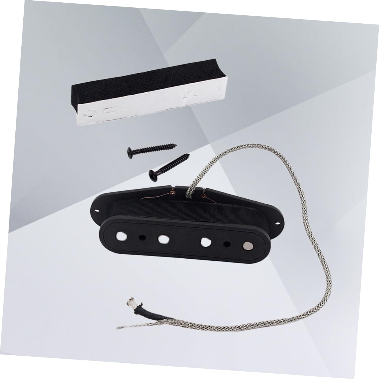 FAVOMOTO New Bass Pickup for 4 String Guitar Single Coil Pickup Magnets Replacement Parts for Bass Guitar Easy Installation