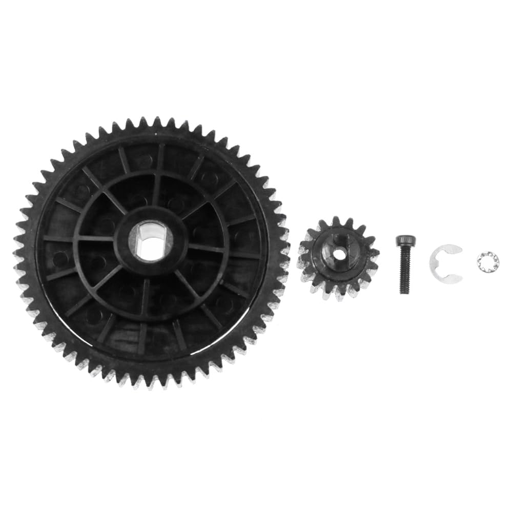 FLMLF Ingranaggio cilindrico ad alta coppia in metallo 58T 16T Set misura per 1/5 HPI ROVAN Rofun Kingmotor Baja 5B 5T 5SC SS Rc Ricambi auto