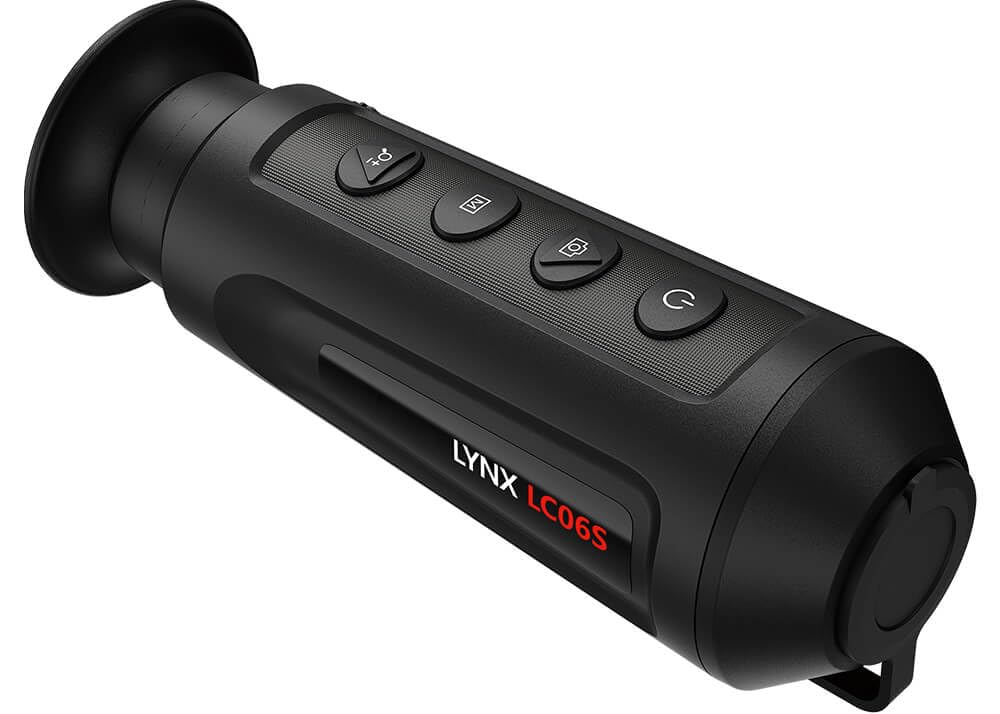 HIKMICRO Lynx LC06S tragbares Wärmebildmonokular/Wärmebildkamera zur Personen- und Tiererkennung, Beobachtung und Entfernungsmessung, mit integriertem 8 GB Speicher, WLAN-Hotspot