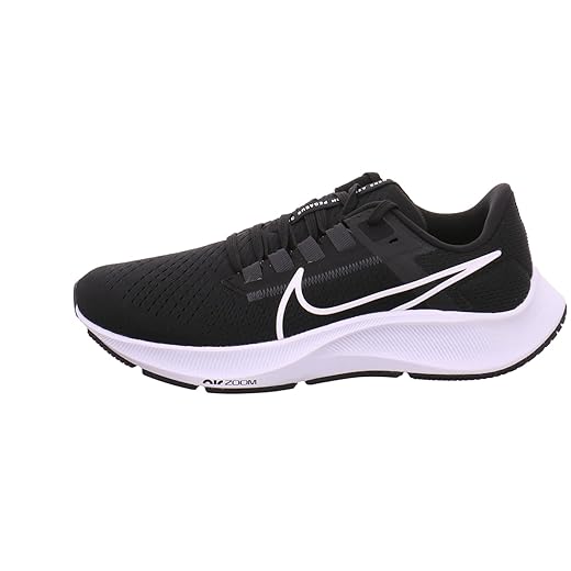 Nike Women's Air Zoom Pegasus 38 Running Shoe, CW7358-002 (Black/White, Numeric_11)