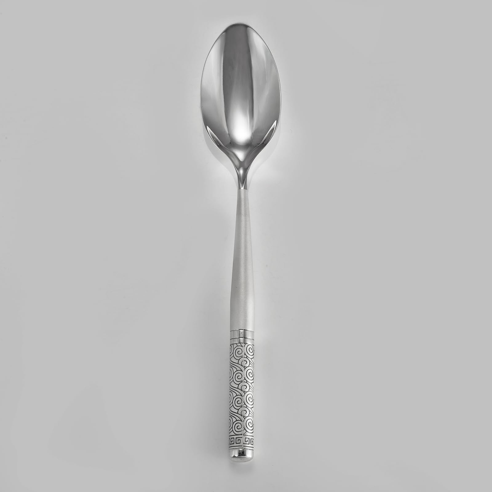 EnerMagiX Sterling Silver Spoon, 999 Pure Silver Personalized